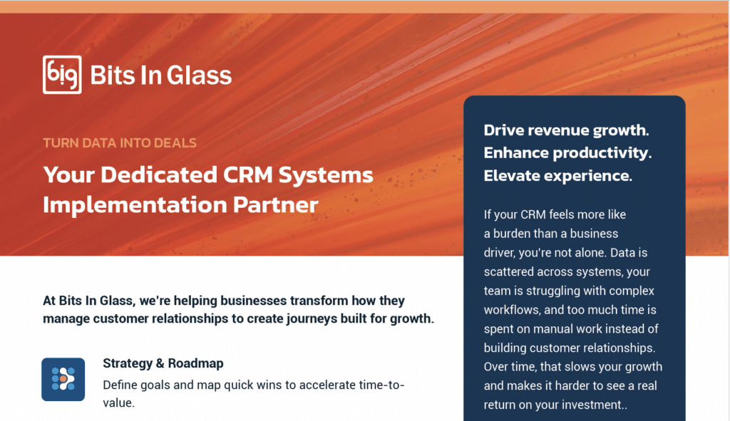 Your Dedicated CRM Systems Implementation Partner